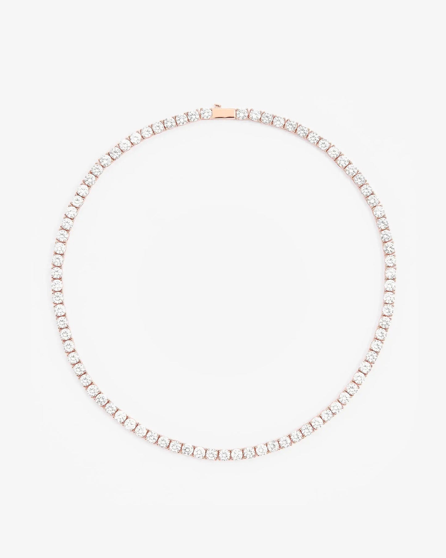 5Mm Tennis Chain - Rose Gold