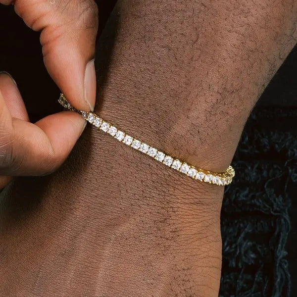 3mm Vvs Tennis Bracelet