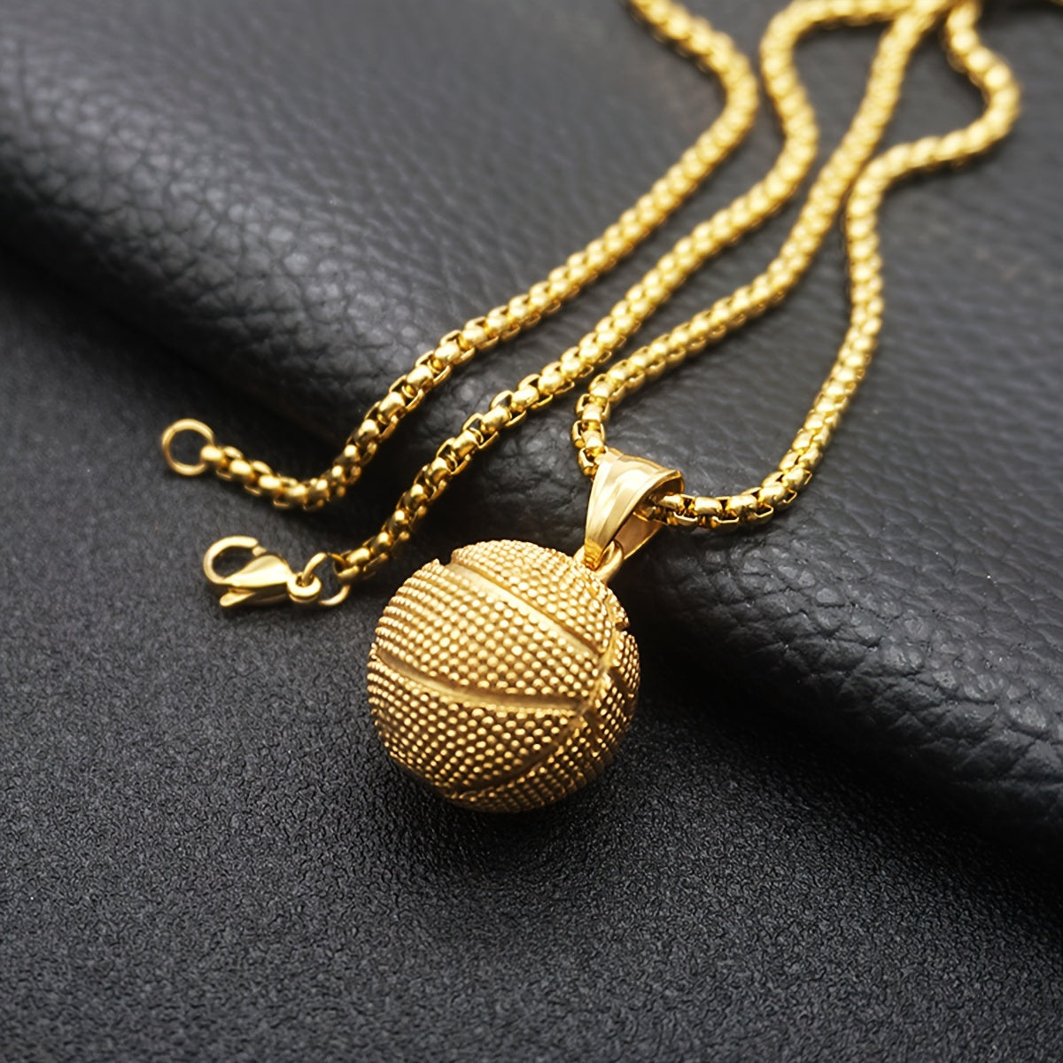 Punk Hip-Hop Rock Basketball Necklace for Men