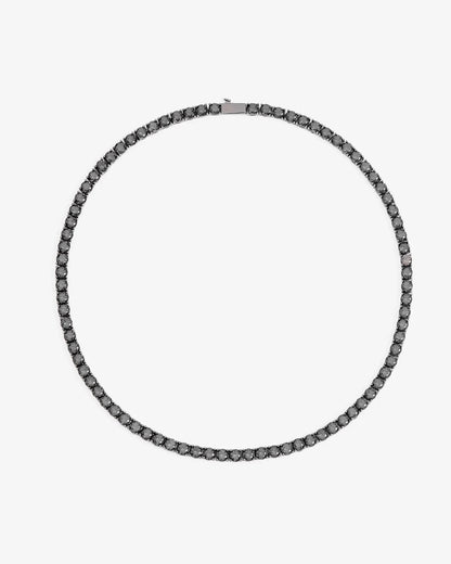 5Mm Tennis Chain - Black