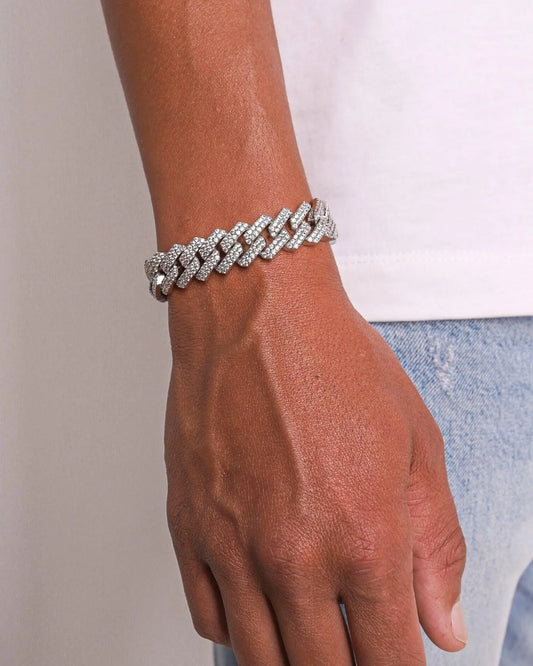 Cuban Miami Prong 13mm Bracelet