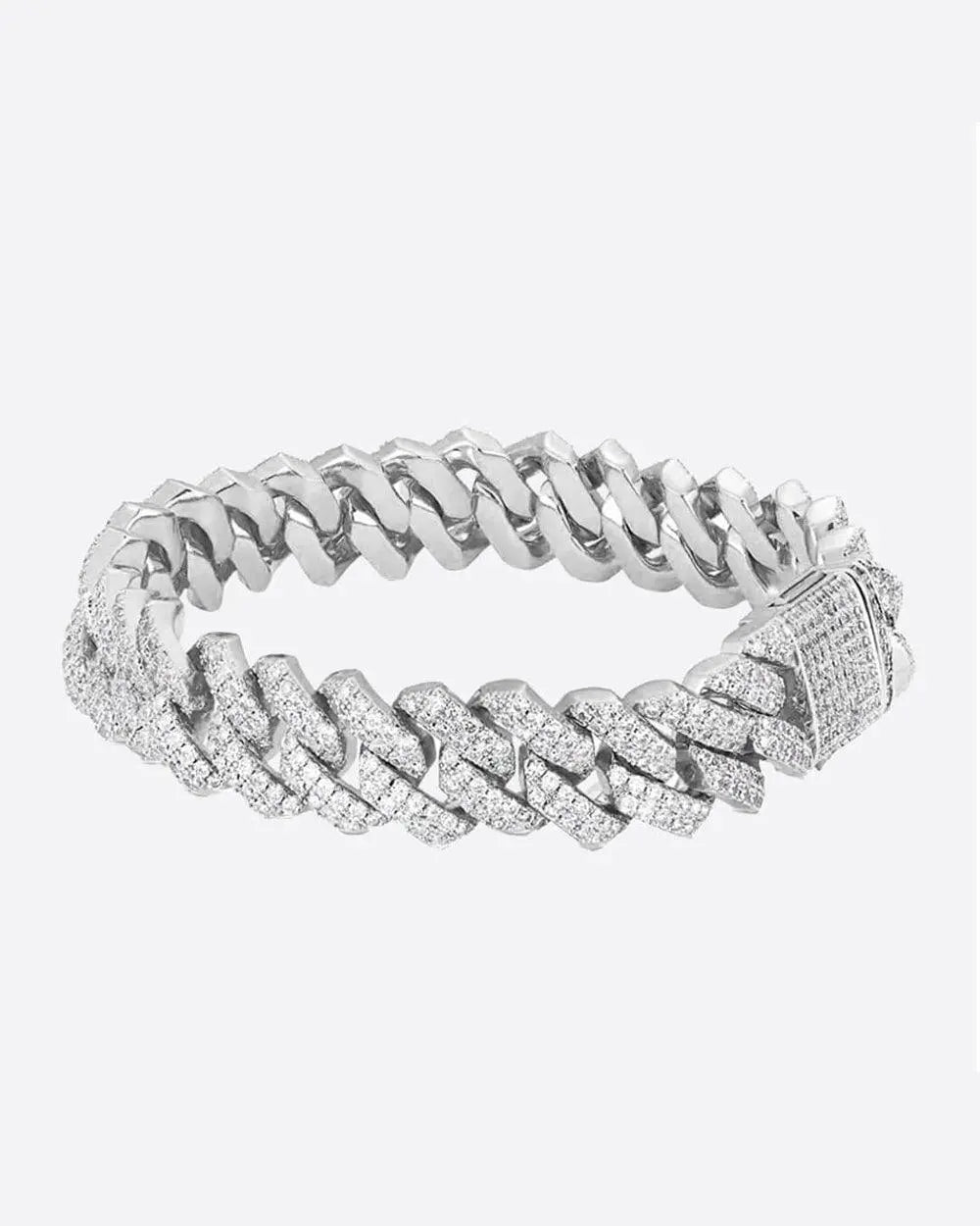 Cuban Miami Prong 13mm Bracelet